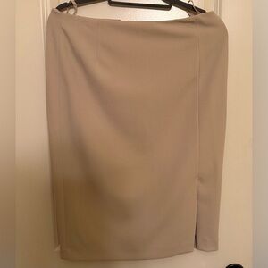 Preston & York Asymmetrical Cream Skirt